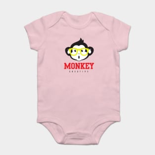monkey face Baby Bodysuit